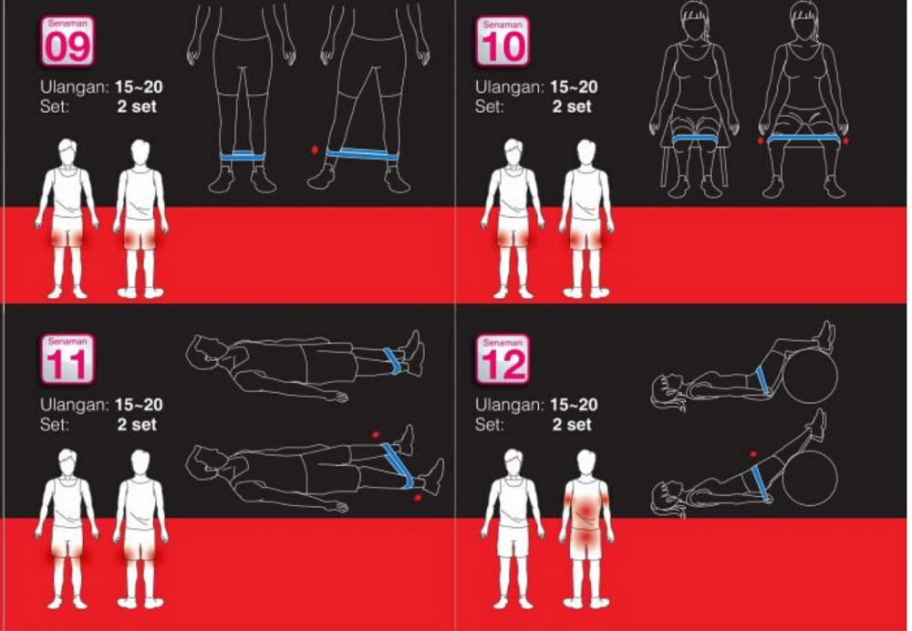 کش مینی لوپ اکتیو خاکستریSANCTBAND سنتس باند
