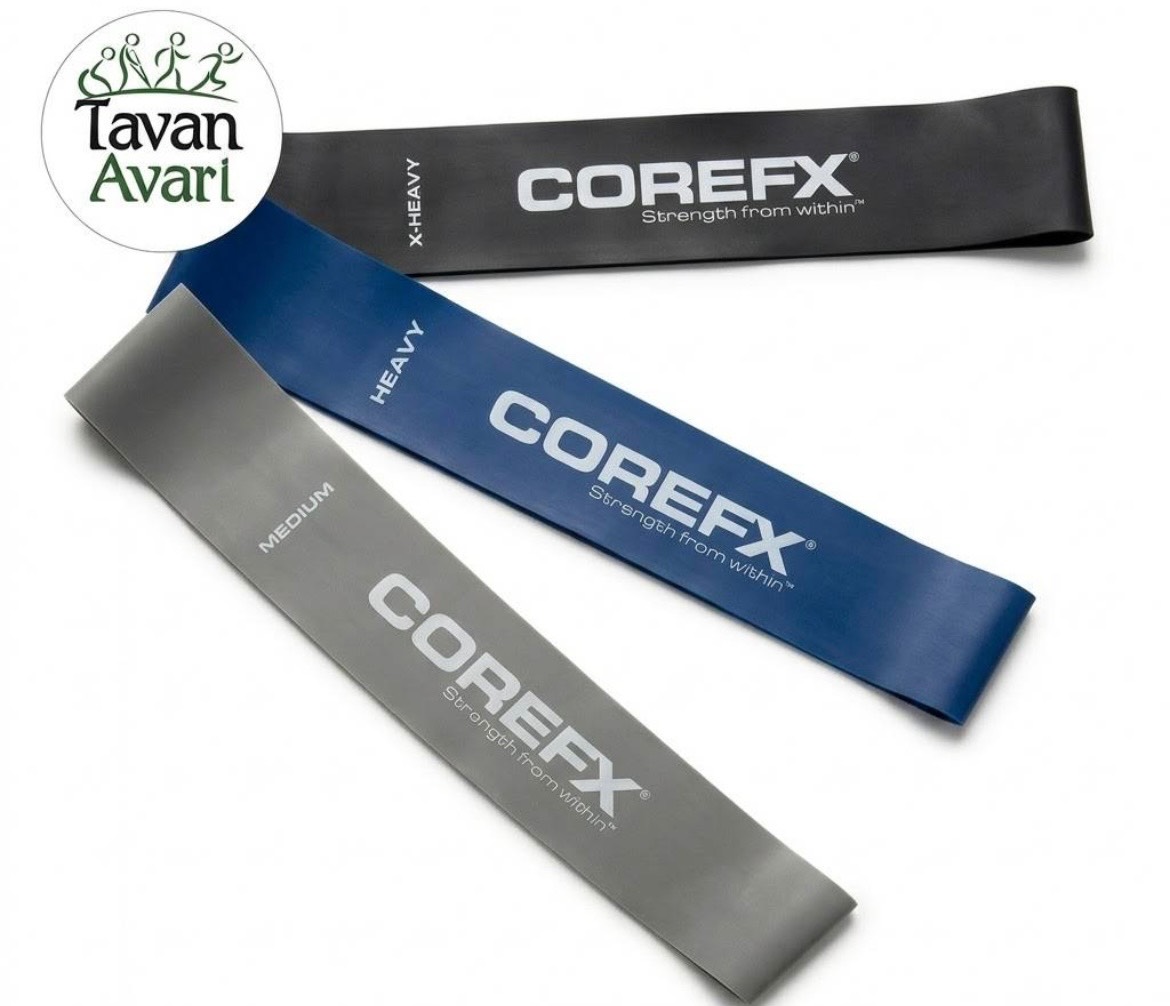 کیت ۳ عددی کش مینی‌لوپ COREFX (مدل حرفه‌ای در سه سطح مقاومت)